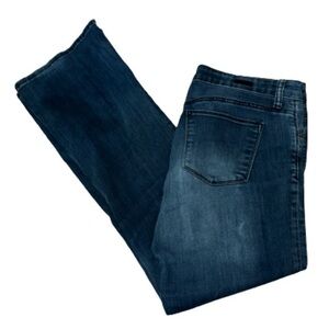 Kut from the Kloth baby bootcut blue denim jeans size 10